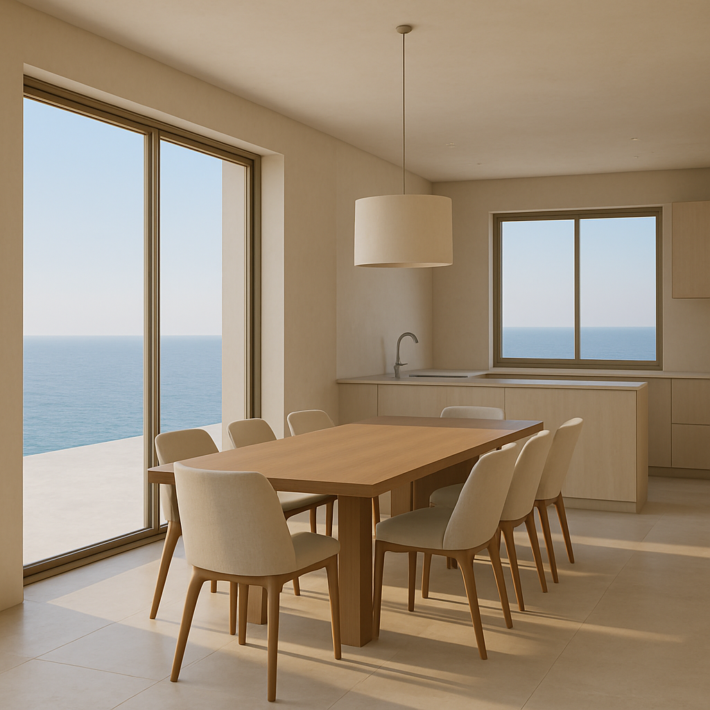 Modern luxury kitchen interior